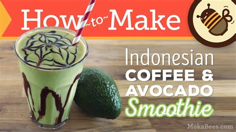 Indonesian Coffee Avocado Smoothie - Es Alpukat Recipe | Avocado smoothie, Coffee smoothie ...