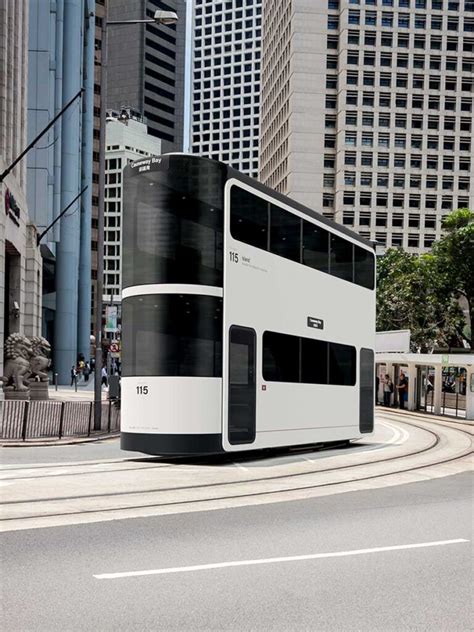 Island Is A Driverless Tram Concept With Social Distancing In Mind