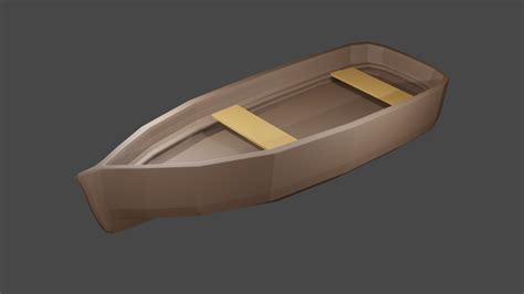 Made A Low Poly Boat Model - Learning Blender (Feedback is Welcome ...