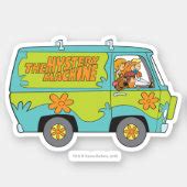 The Mystery Machine Right Side Sticker | Zazzle