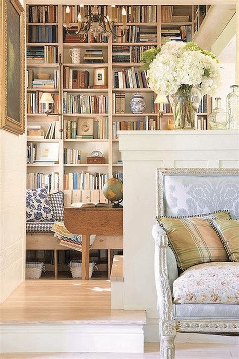 Cozy Home Library Interior Idea (11) | Home decor, Home, Home library