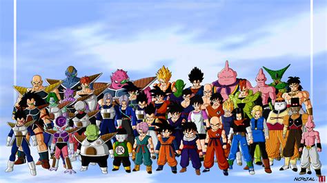 Dragon Ball Z Epic Characters HD Wallpaper