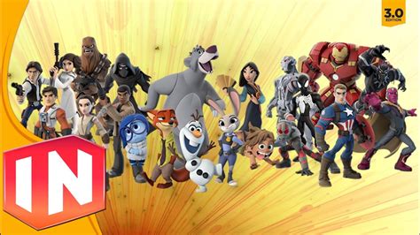 Disney Infinity 3.0 - All Character Previews (Remembering Infinity ...