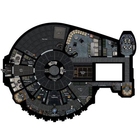 YT-2400 Sitemap by sbk1234.deviantart.com on @DeviantArt | Star wars ships design, Star wars ...