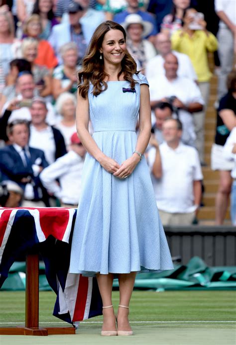 All the Best Fashion From Wimbledon 2019 | Kate middleton dress, Rockabilly dress, Celebrity style