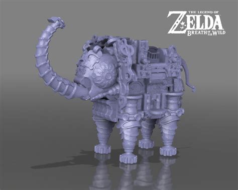 Divine Beast Vah Ruta the Legend of Zelda Breath of the Wild 3D Print ...