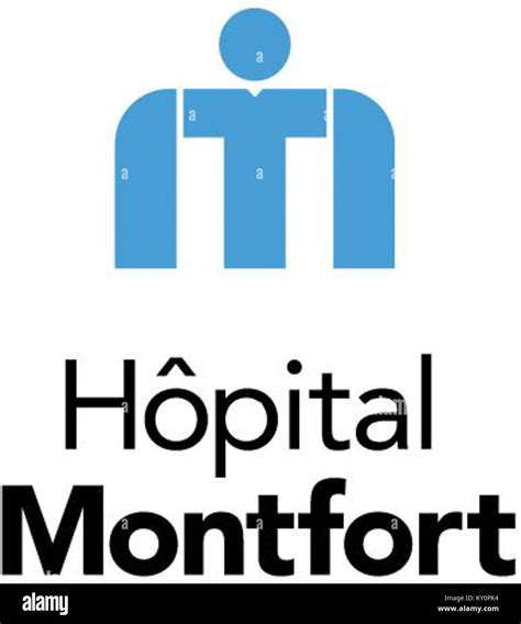 Hôpital Montfort Hospital Logo Stock Photo - Alamy