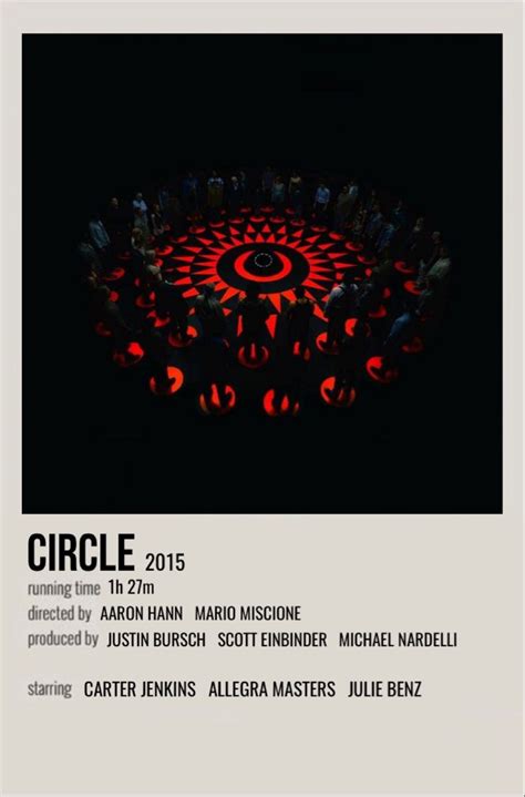 circle in 2024 | Movie prints, Movie posters, Film posters minimalist