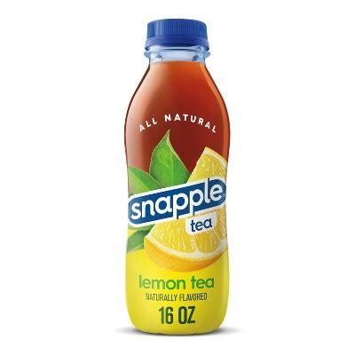 Snapple Lemon Tea - 16 Fl Oz Bottle : Target