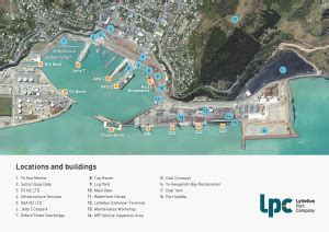 Port Map - Lyttelton Port Company