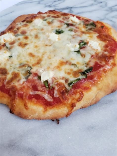 Quick and Easy Two Ingredient Dough Pizza - Fit and Frugal Mommy