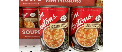 Tim Hortons Launches Canned Soup in Toronto Supermarkets - Foodservice ...