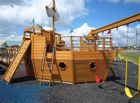 playhouse swing set plans | 911 Pirate Ship Playhouse Playset | My house...someday | Pinterest