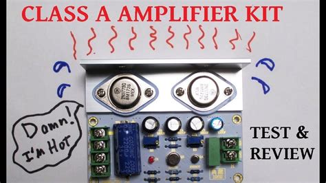 Class ab tube amplifier kit