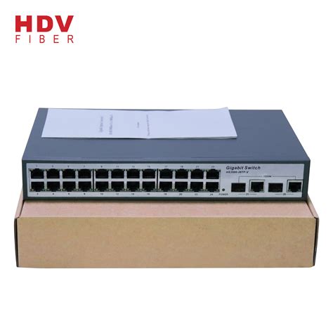 China Factory Wholesale Cheap Network Oem Ethernet 24 port fiber switch ...