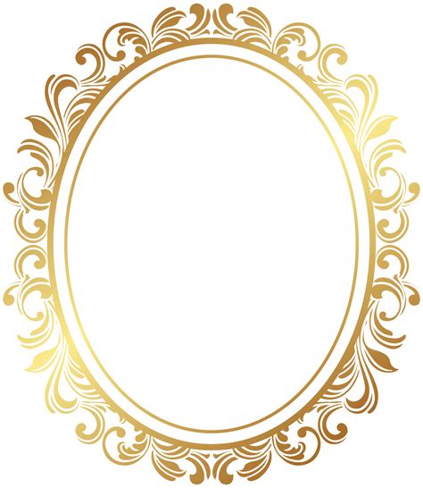 0 Result Images of Oval Gold Frame Png Hd - PNG Image Collection