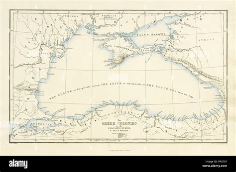 Euxine, and Palus Maeotis, Ancient Greek Colonies on the Coast of the ...