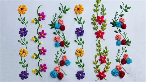 Hand Embroidery Border Design For Kameez Youtube - vrogue.co