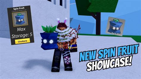 Spin Fruit Rework Showcase! Blox Fruits UPDATE 20 - YouTube