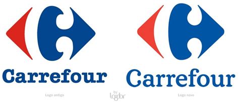 Novo logo: Carrefour | LOGOBR | Logomarca, Mais de 50