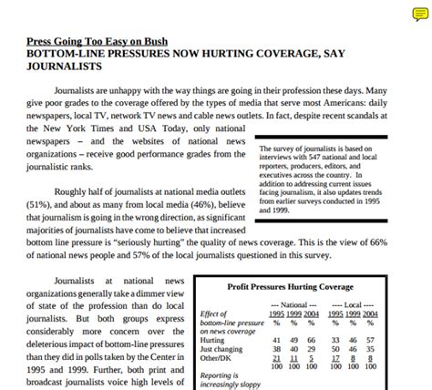 Journalistic Report - Examples, Format, Pdf