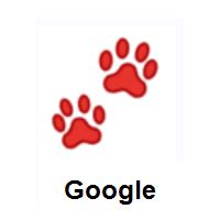 Meaning of 🐾 Paw Prints Emoji in 26 Languages