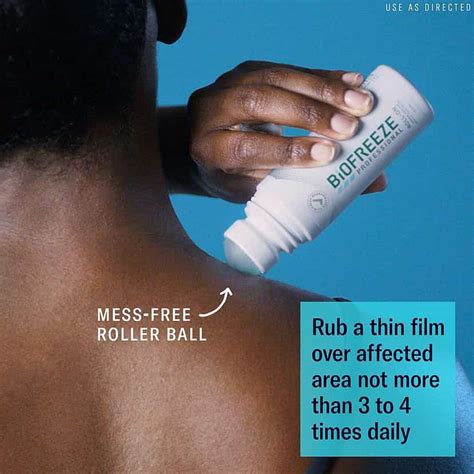 Biofreeze Professional Topical Pain Relief 5% Strength Menthol Topical ...