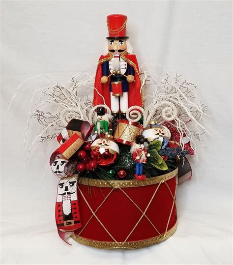 Nutcracker Centerpiece,Nutcracker Decor, Christmas decor, Christmas Centerpiece, Christmas ...