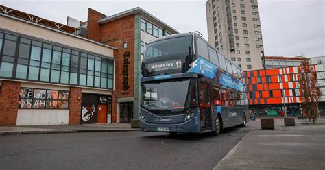 Coventry and Warwickshire bus timetable changes for Christmas and New ...