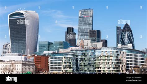 View of the London Skyline Stock Photo - Alamy