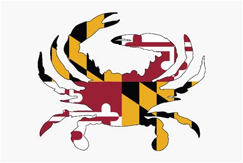 Maryland Flag Crab Png , Free Transparent Clipart - ClipartKey