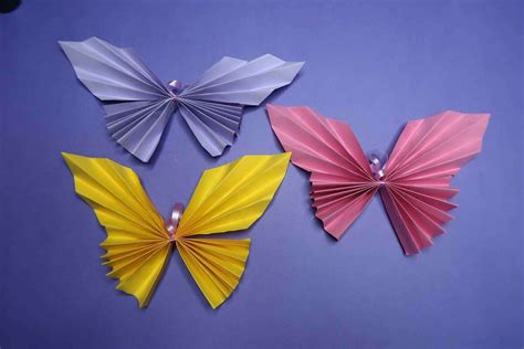 Easy Butterfly Paper Craft Idea for Kids