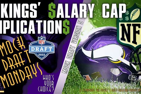 Vikings’ Salary Cap Implications | Mock Draft Mondays 🏈 - Daily Norseman