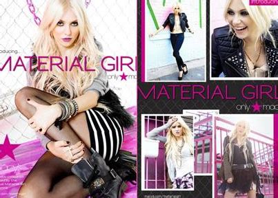 Taylor Momsen The Face Of Material Girl Clothing Line - Makeup and ...