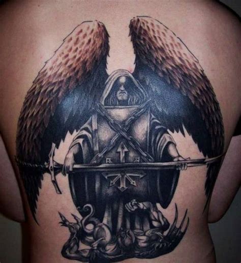 Death tattoos: angels of death - themes and representations (1) | TATTOO DESIGNS