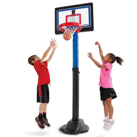 Little Tikes Indoor Outdoor Kids Play Toy Portable Basketball Hoop Set ...