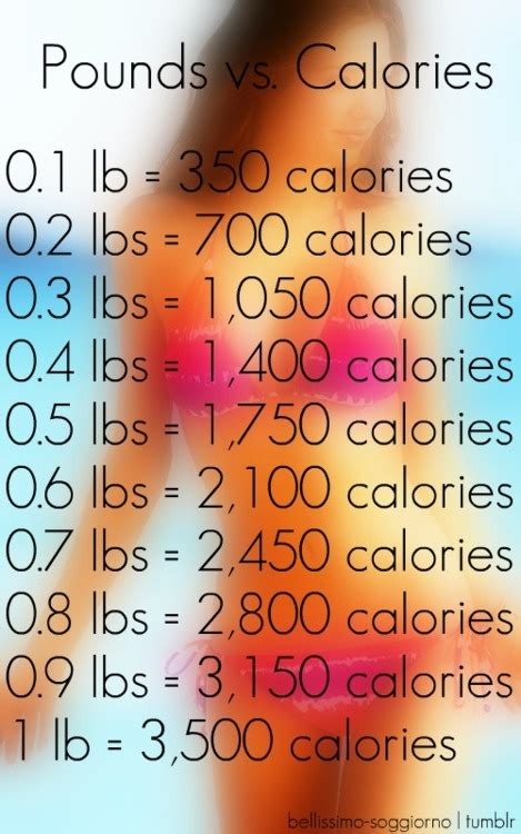 how many calories in a pound | The Daily Jog