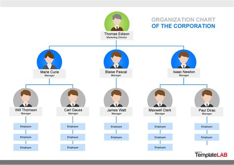 Office Organogram Template | PDF Template