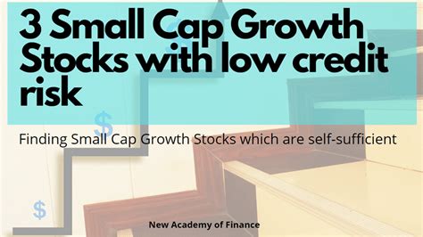 3 small-cap growth stocks with low debt that could thrive in a ...