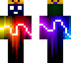 Neon King | Minecraft Skin