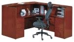 L Shaped Reception Desk with Drawers - Express Laminate by Express ...