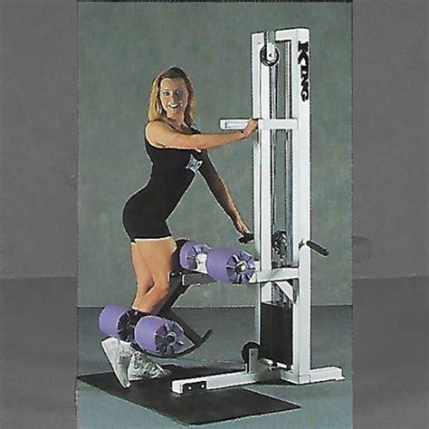 STANDING LEG CURL | KING STRENGTH MFG | Hack Squat Machine | Physical ...