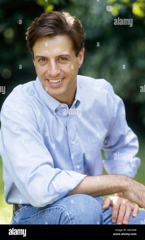 smiling man´s portrait Stock Photo - Alamy