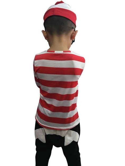 Kids Where's Waldo Wally Costume | Costume Party World