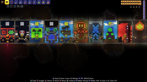 boss/ mini boss murals part 2 : r/Terraria