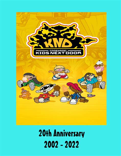 Codename Kids Next Door 20th Anniversary poster by PeruAlonso on DeviantArt