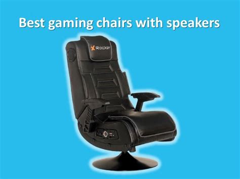 Best gaming chair with speakers and vibration [Top 6 Revealed]