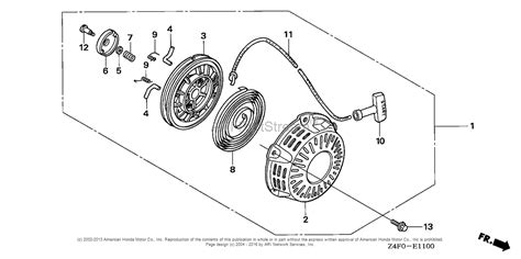 Honda Engines GX120U1 QMX2 ENGINE, JPN, VIN# GCAHK-1000001 TO GCAHK- 9999999 Parts Diagram for ...