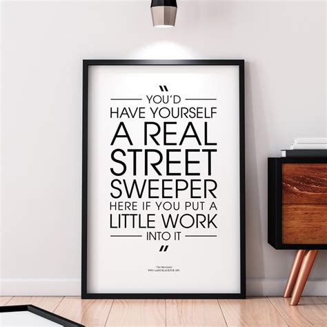 Two-lane Blacktop Movie Quote Poster 'STREET SWEEPER' - Etsy