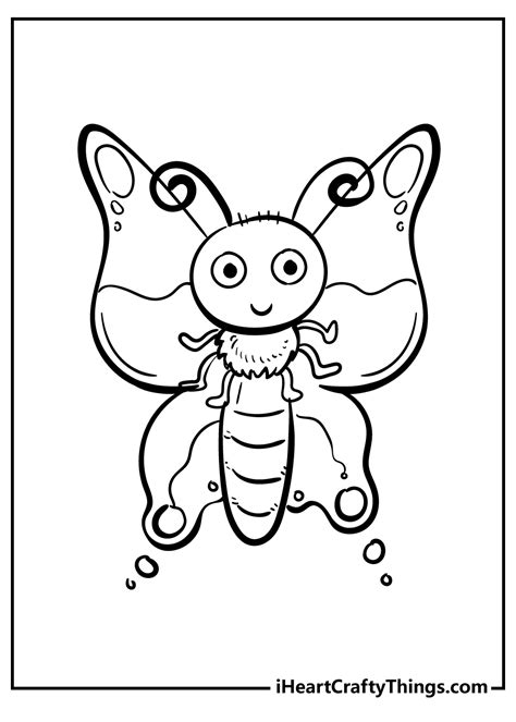 Insect Coloring Pages For Kids